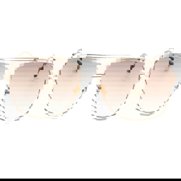 Tom Ford Reggie Gradient Brown Lens Shiny Rose Gold Sunglasses
