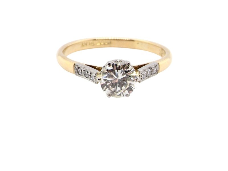 Vintage Tom A vintage diamond solitaire ring