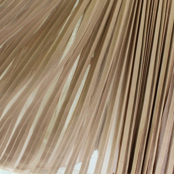 Alaia luxurious origami midi dress in a signature blush tone
