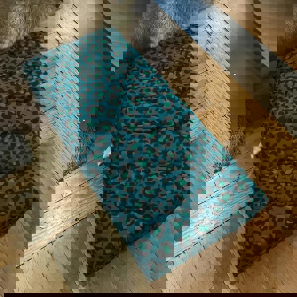 Luxury plain velvet tufted rectangular ottoman centrepiece UK
