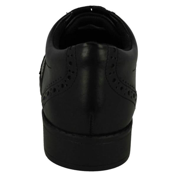 Clarks Girls Clarks Brogue Detailed Formal School Shoes Aubrie Tap