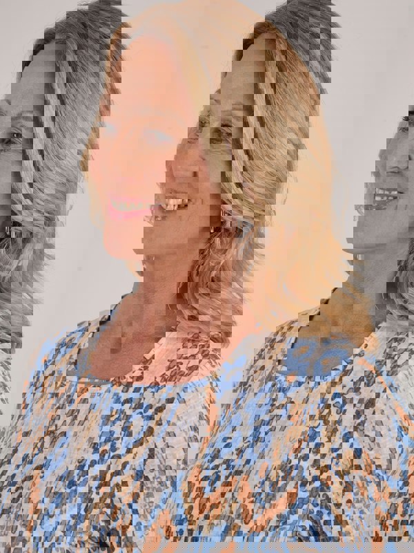 TIGI-Wear Ikat Print Top