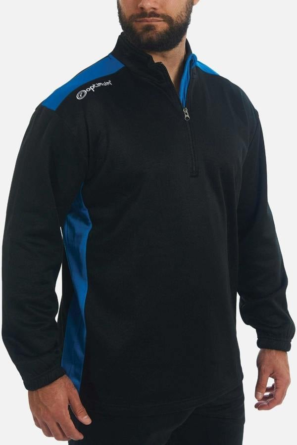 Tempo Sports 1/4 Zip Mid Layer – Thermal, Quick-Dry, Lightweight - Optimum