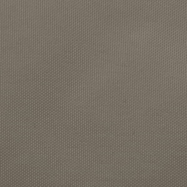 Berkfield Sunshade Sail Oxford Fabric Triangular 3.5x3.5x4.9 m Taupe