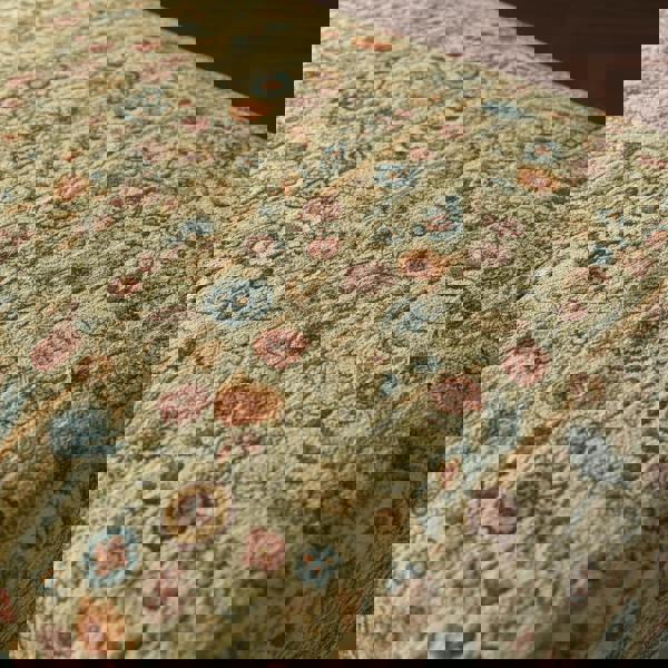 Artisan Crafted Stitched Ottoman Footrest for Lounge – Multi - Functional Bench & Coffee Table - ISTOOLS