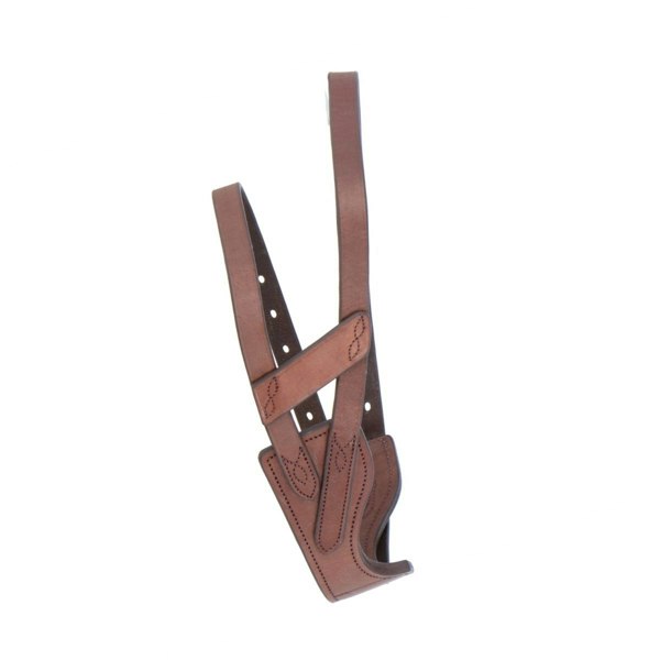 Shires Leather Anti-Crib Horse Collar - Australian Nut