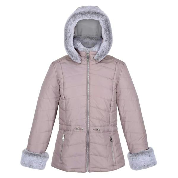 Regatta Womens/Ladies Willabella Faux Fur Trim Jacket - Lilac Chalk - 