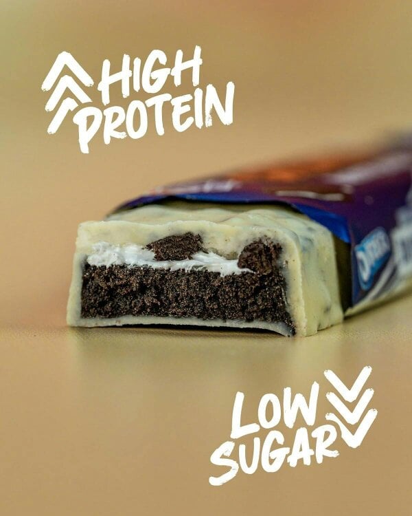 Grenade OREO White Protein Bar - High Protein, Low Sugar, 12 x 60 g