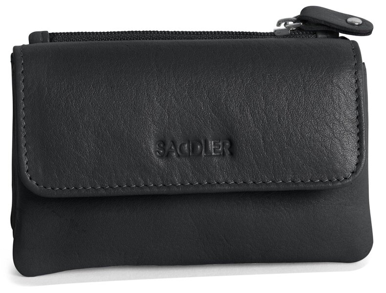 SADDLER Spacious Leather Purse "Lily" – Handmade by Saddler | RFID Protected & Gift Boxed | Triple Gusset Design for Cards, Coins & Keys