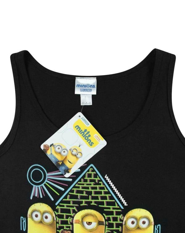 Vanilla Underground Despicable Me Womens Black Egyptian Vest