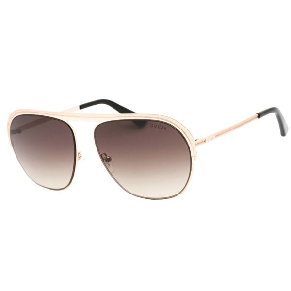 Guess GU5226 32F Gold / Gradient Brown Sunglasses One Size