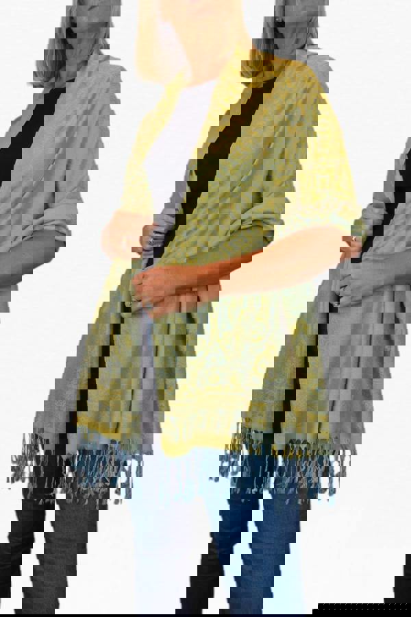 Paulo Due Persian Jacquard Design Pashmina Shawl Wrap