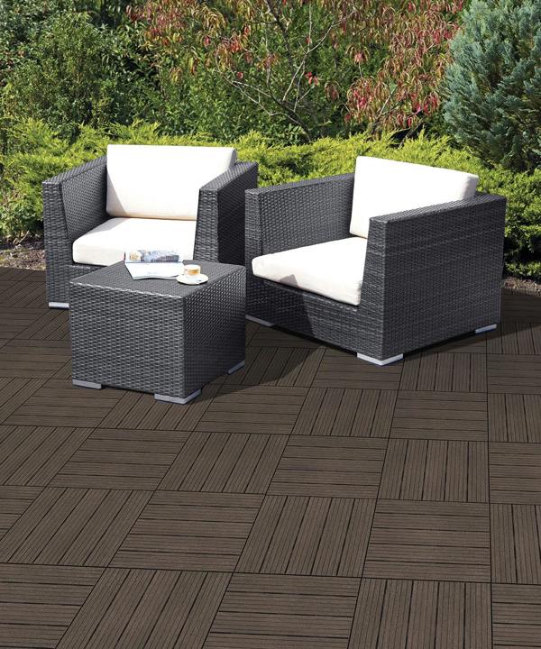 Nicoman Pallet Offer - Cosmo Garden Patio Cosmopolitan Decking Tiles - 630pcs