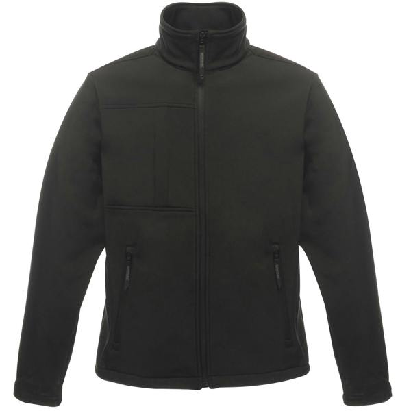 Regatta Professional Mens Octagon II Waterproof Softshell Jacket - Black/Black - 