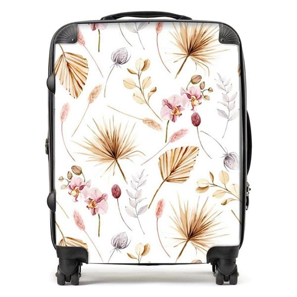 Warren Reed Watercolour Orchids Suitcase