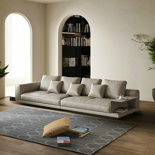 Abby Two Seater, Three Seater, Four Seater Sofa, With Storage Grey-Rit Concept-Rit Concept
