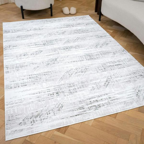abstract design carmel green rug, non-shedding, anti-static, cozy home rug, durable and soft pile.
