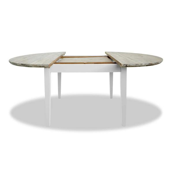 Statement Furniture Florence Round Oval Extendable Kitchen Dining Table 115-160cm