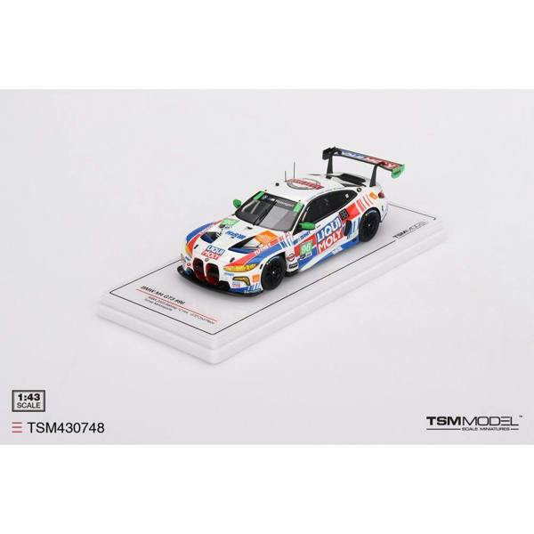 MCSlots BMW M4 GT3 #96 Turner Motorsports IMSA 2023 Sebring 12Hrs GTD 2nd Place 1:43 Scale TSM430748