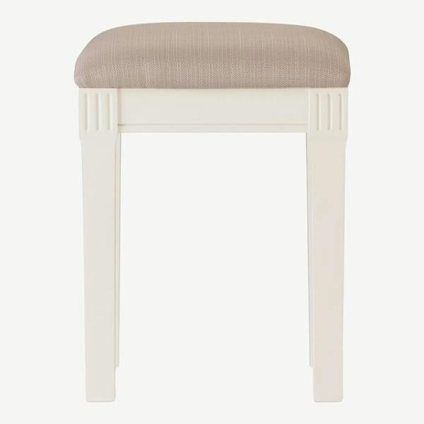 Statement Furniture Gainsborough Upholstered Stool Dressing Table Cushion Seat Assembled