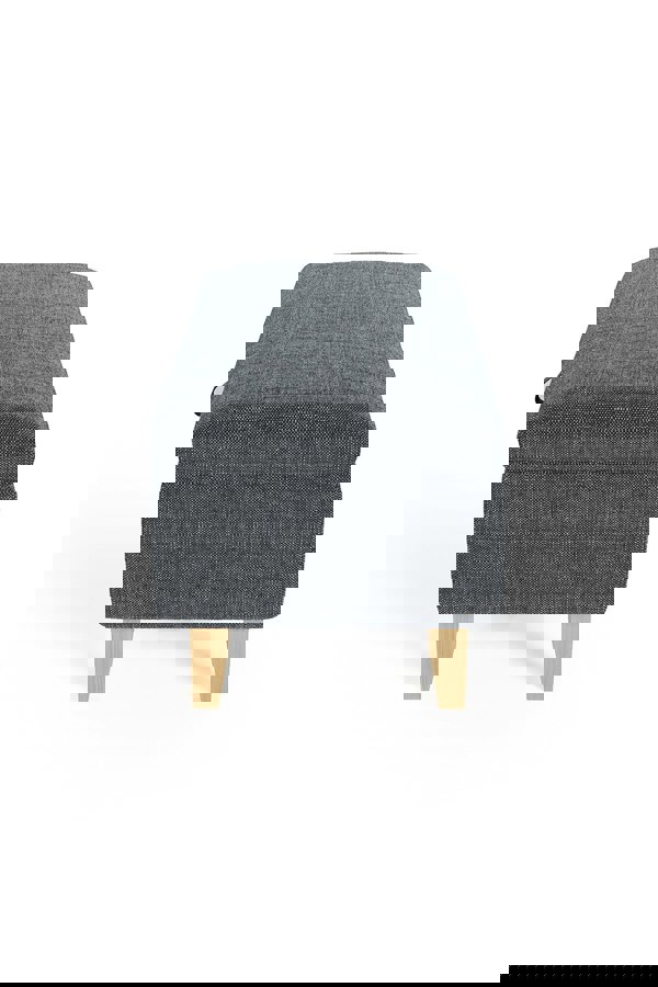 Living and Home Wide Rectangle Storage Ottoman Footstool