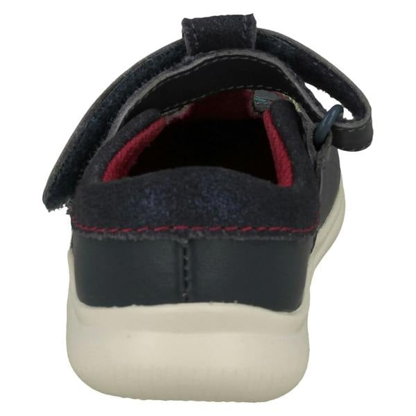 Clarks Girls Clarks Embroided Detailed T-Bar Shoes Crest Prom