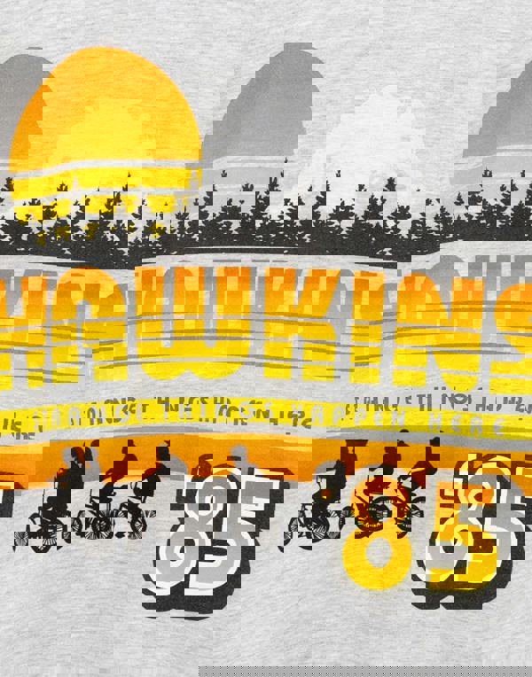 Stranger Things Mens Grey Short Sleeved T-Shirt