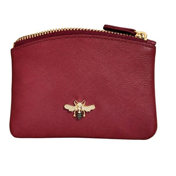 Love EMVY Bumble Bee RFID Leather Coin & Card Purse with Gift Bag