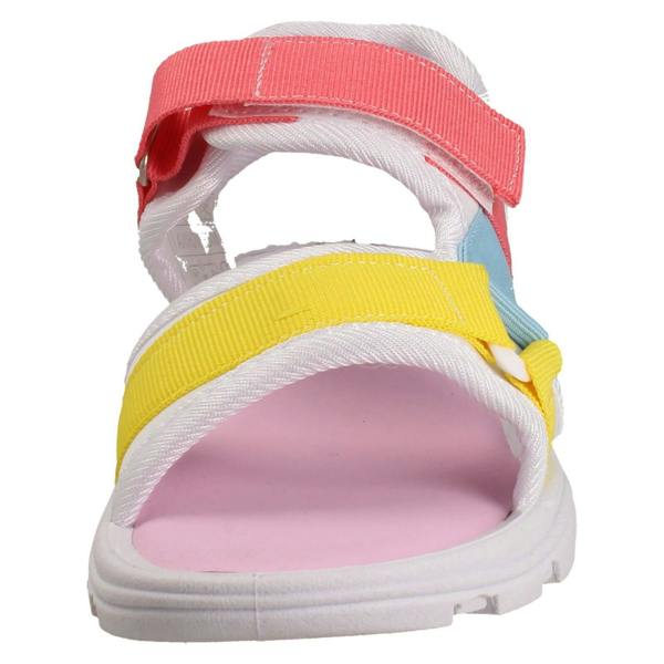 Spot On Girls Spot On Low Velcro Strap Rainbow Sandal H0365