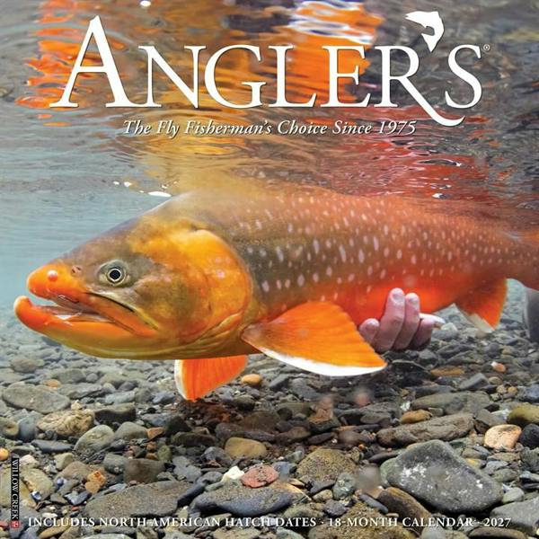 Angler's Calendar 2027, Wall Calendars, Month To View, Sports, Gift