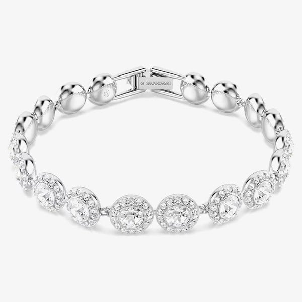 Swarovski Una Angelic Tennis Round Cut Crystals Bracelet 5682279