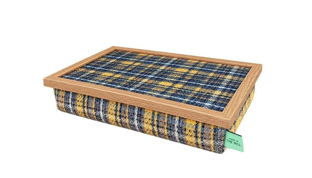 Made in the Mill Luxury Airedale Lap Tray With Bean Bag