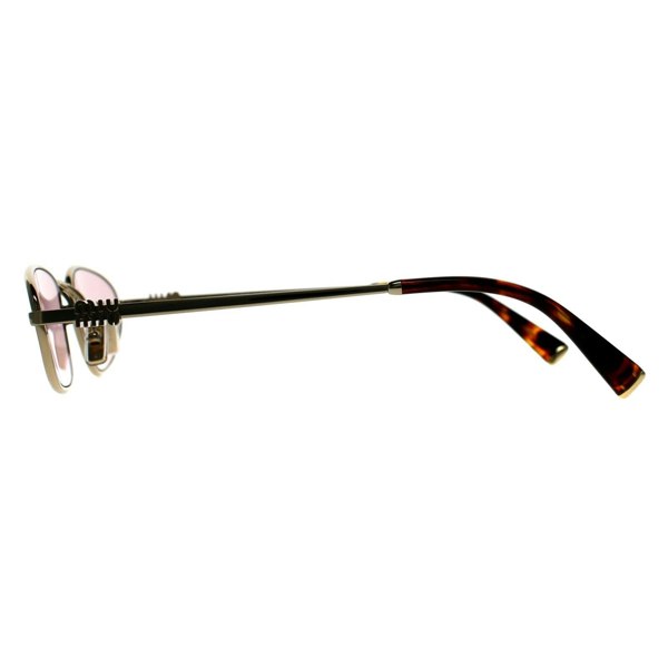 Miu Miu Sunglasses MU52AS ZVN4I0 Pale Gold Pink