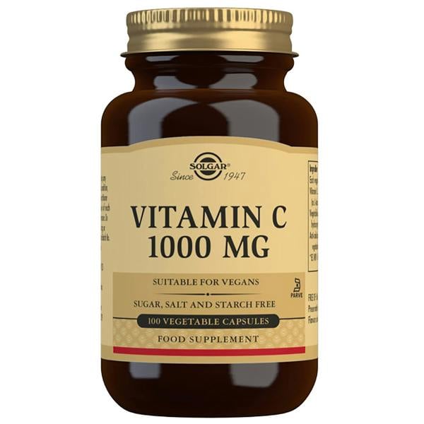 Solgar Vitamins Vitamin C 1000mg Vegetable Capsules x 100