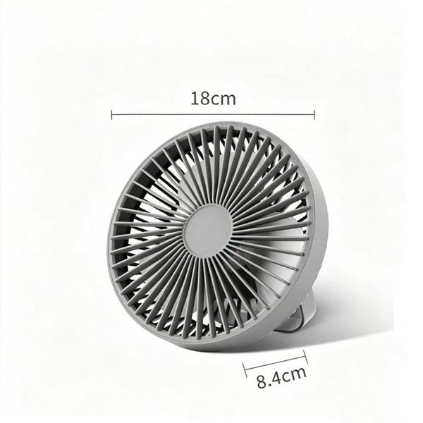 Leaper 2-in-1 Hanging and Standing Fan with Light