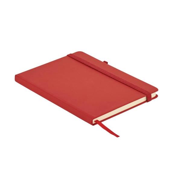 MidOcean Leather A5 Notebook - Red - 