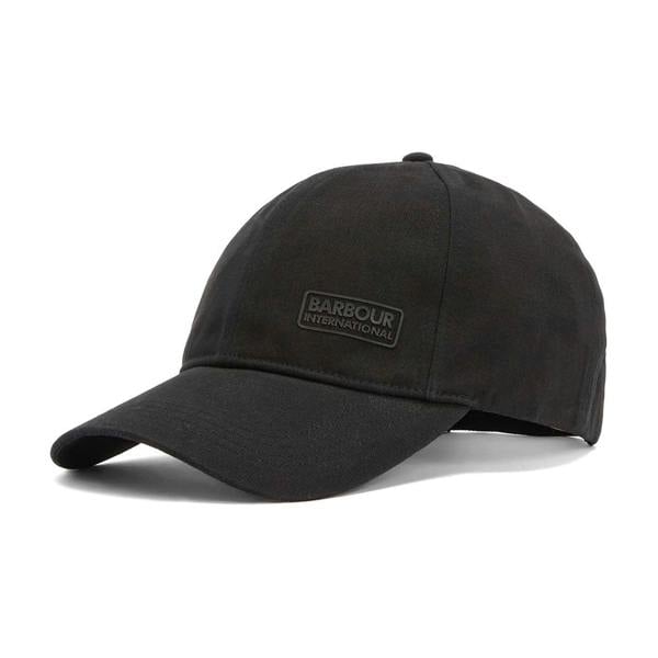 Barbour International Norton Drill Baseball Cap Black/Shadow
