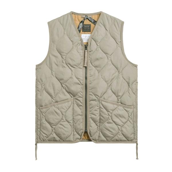 TAION Military V Neck Ripstop Down Vest
