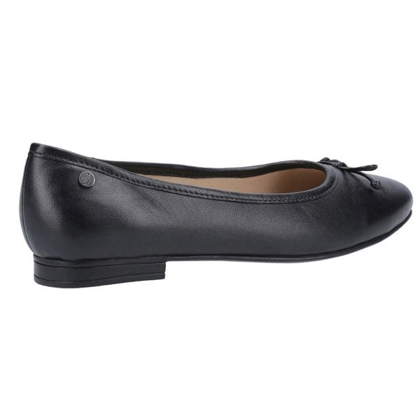 Hush Puppies Womens/Ladies Naomi Slip On Leather Ballet Pump - Black