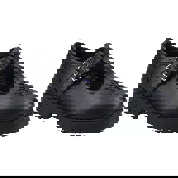 Hush Puppies Fiona JNR Leather Girls's Black Shoes