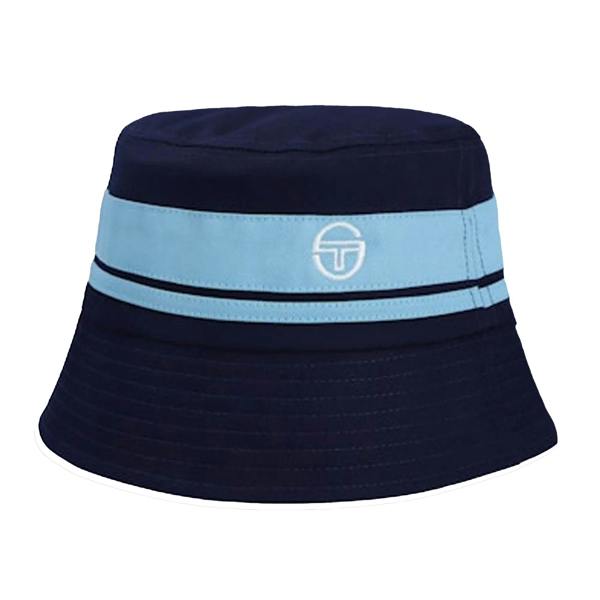 Sergio Tacchini Newsford Bucket Hat Maritime Blue/Baltic Sea