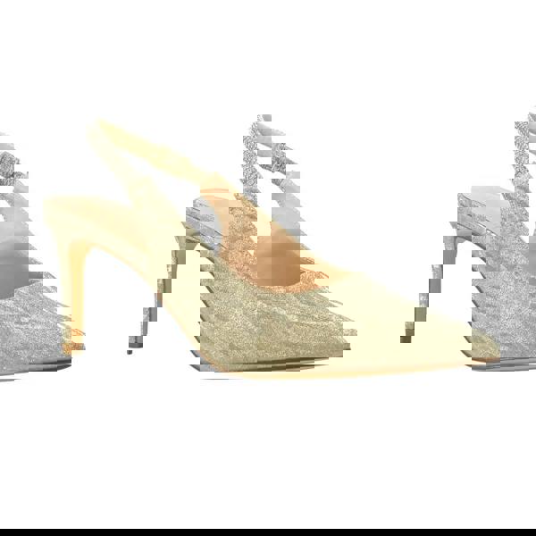 Lunar Womens/Ladies Janine Sling Back Shoes - Gold