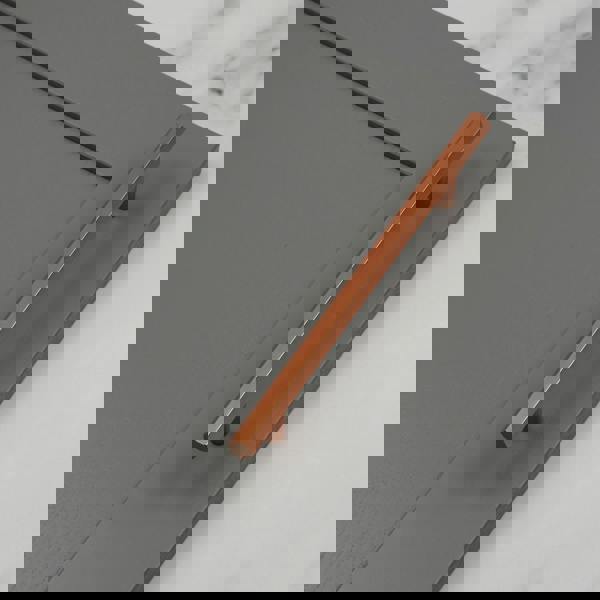 Handle & Home Rose Gold Hexagon T-Bar Cabinet Handle & Knob