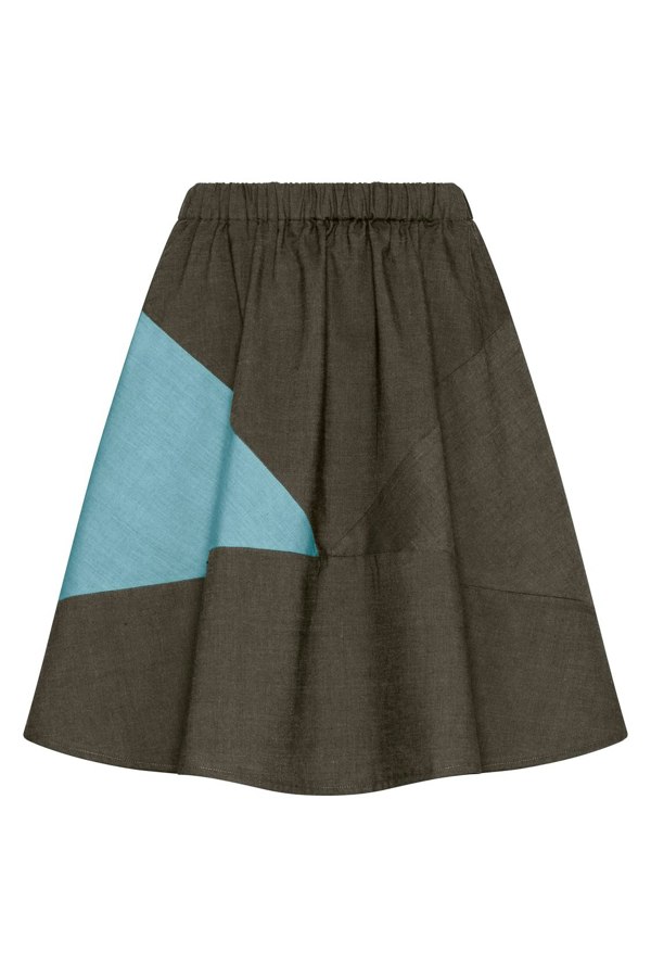 Bo Carter Koko Skirt Grey