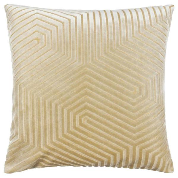 Paoletti Evoke Cut Cushion Cover - Ivory - 
