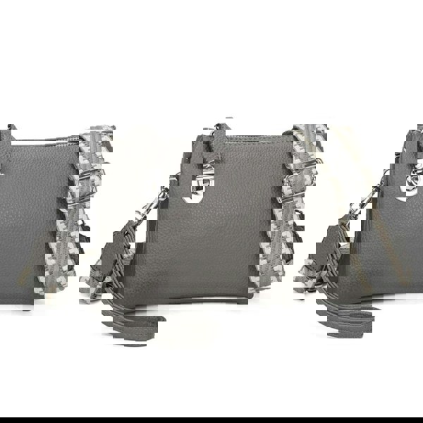 Love EMVY Embolden Collection Faux Leather Crossbody Bag with Wrist Strap