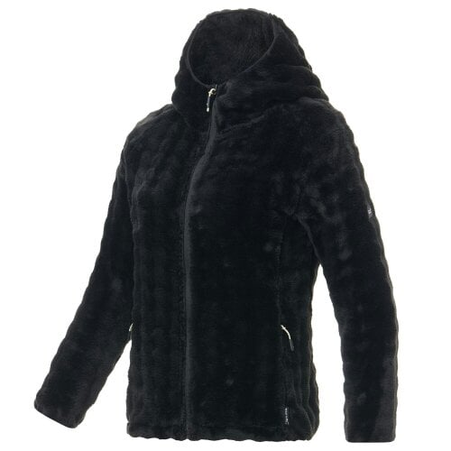 Regatta Womens Endra Textured Hooded Fleece - Black