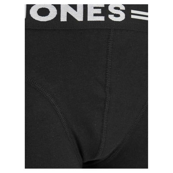 Jack And Jones Mens Sense Boxer Shorts (Pack of 3) - Black - 
