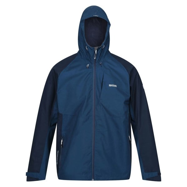 Regatta Mens Britedale Waterproof Jacket - Moonlight Denim/Navy