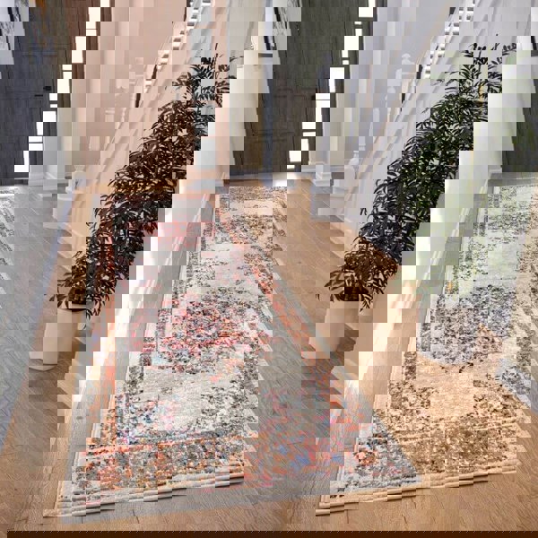 The Rugs Modern Orient Medallion Design Rug - Elegant Rugs